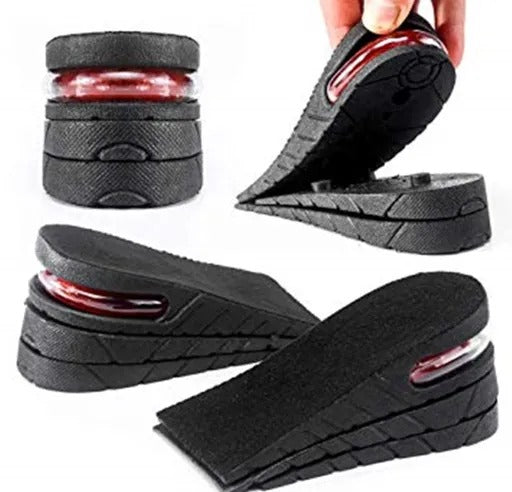 Frackson Black 1 Pair 3 Layers Height increaser Orthopedic